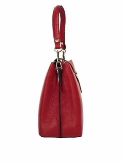 Cluty Taschen & Rucksäcke*Damen Handtasche rot uni