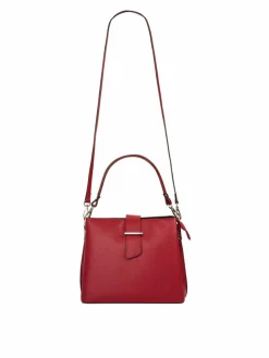 Cluty Taschen & Rucksäcke*Damen Handtasche rot uni