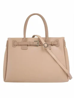 Cluty Taschen & Rucksäcke*Damen Handtasche nude uni