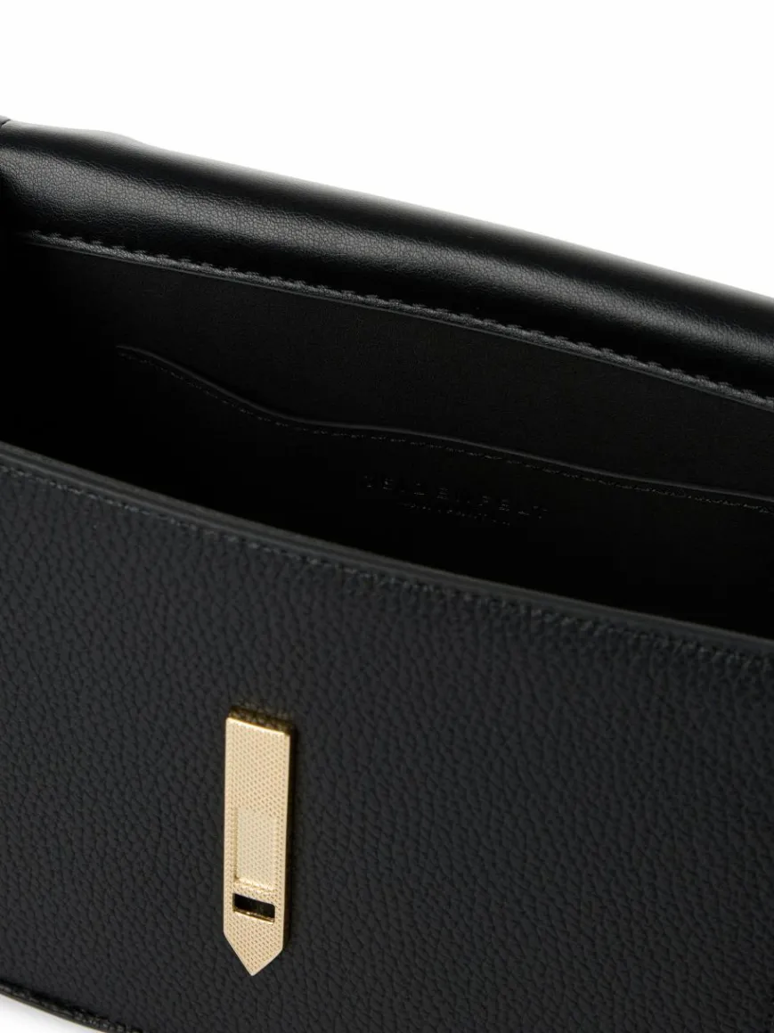 Seidenfelt Taschen & Rucksäcke*Damen Handtasche schwarz gold uni