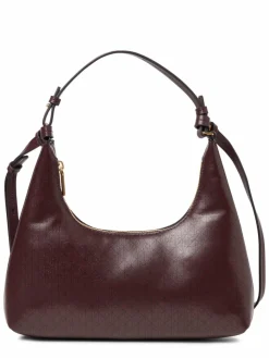 Calvin Klein Taschen & RucksÀcke*Damen Handtasche aubergine schwarz gemustert