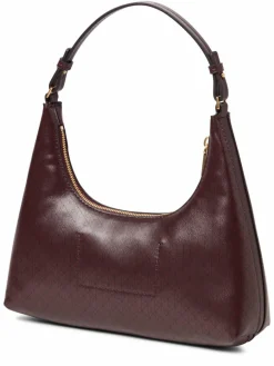Calvin Klein Taschen & Rucksäcke*Damen Handtasche aubergine schwarz gemustert