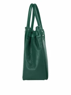 Cluty Taschen & Rucksäcke*Damen Handtasche grün uni