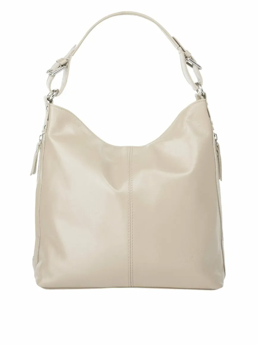 Samantha Look Taschen & Rucksäcke*Damen Handtasche beige uni