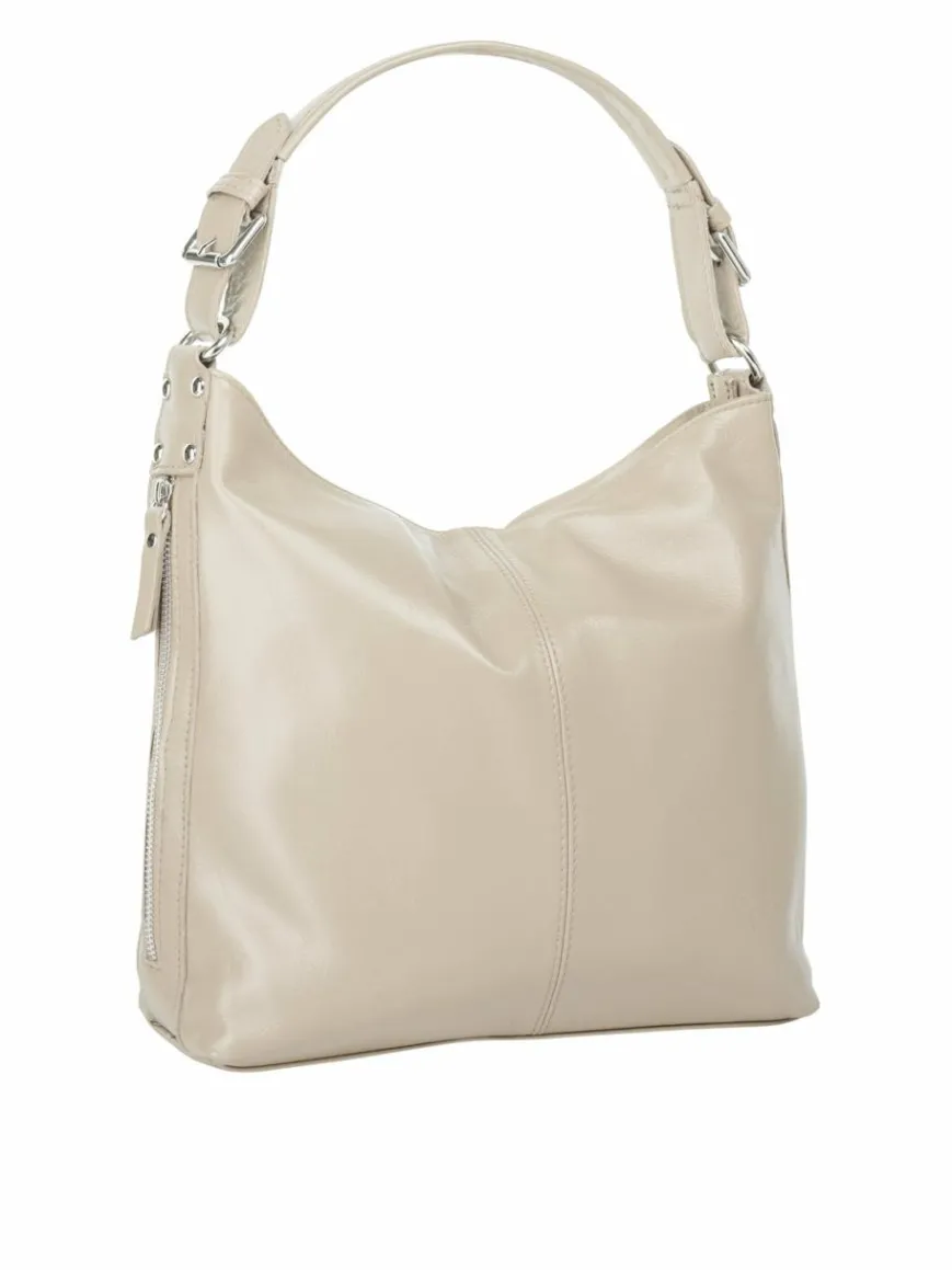 Samantha Look Taschen & Rucksäcke*Damen Handtasche beige uni