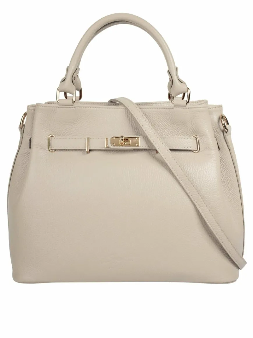 Samantha Look Taschen & Rucksäcke*Damen Handtasche beige uni