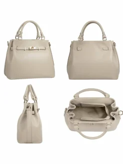 Samantha Look Taschen & Rucksäcke*Damen Handtasche beige uni