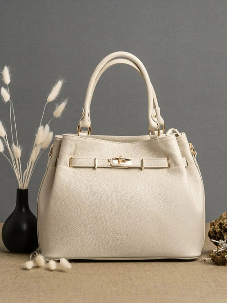 Samantha Look Taschen & Rucksäcke*Damen Handtasche beige uni