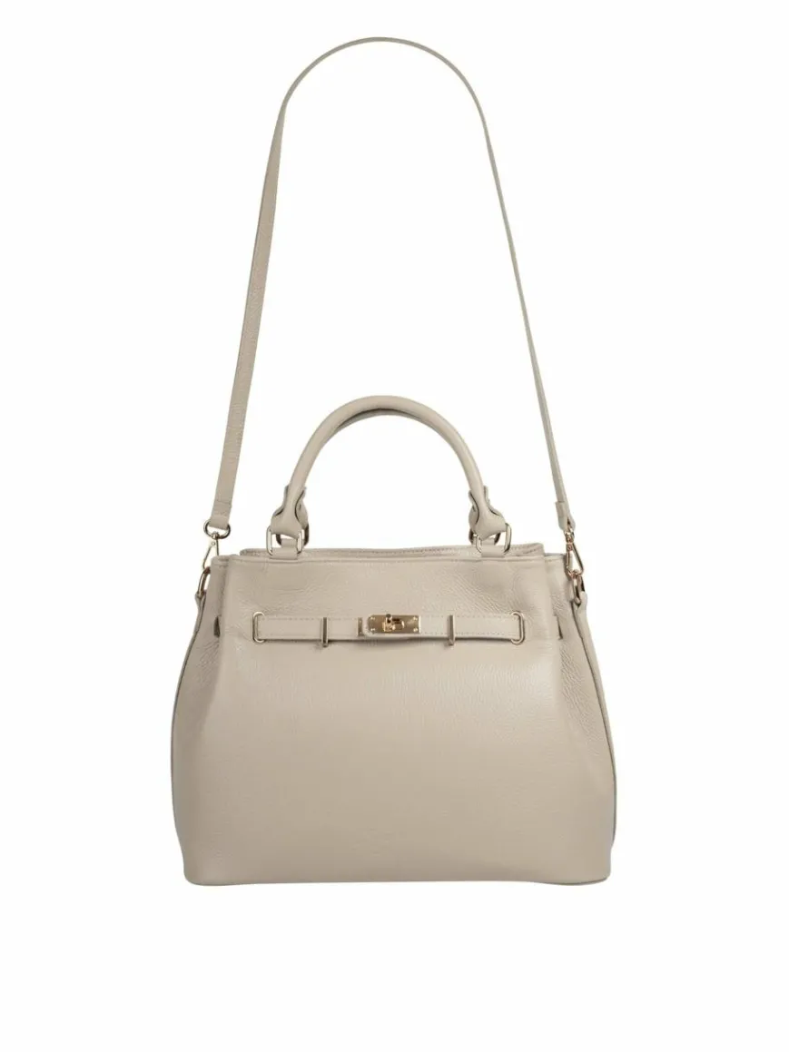 Samantha Look Taschen & Rucksäcke*Damen Handtasche beige uni