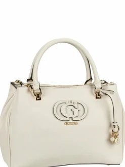 GUESS Taschen & Rucksäcke*Damen Handtasche - Calebra Status SAT weiß uni