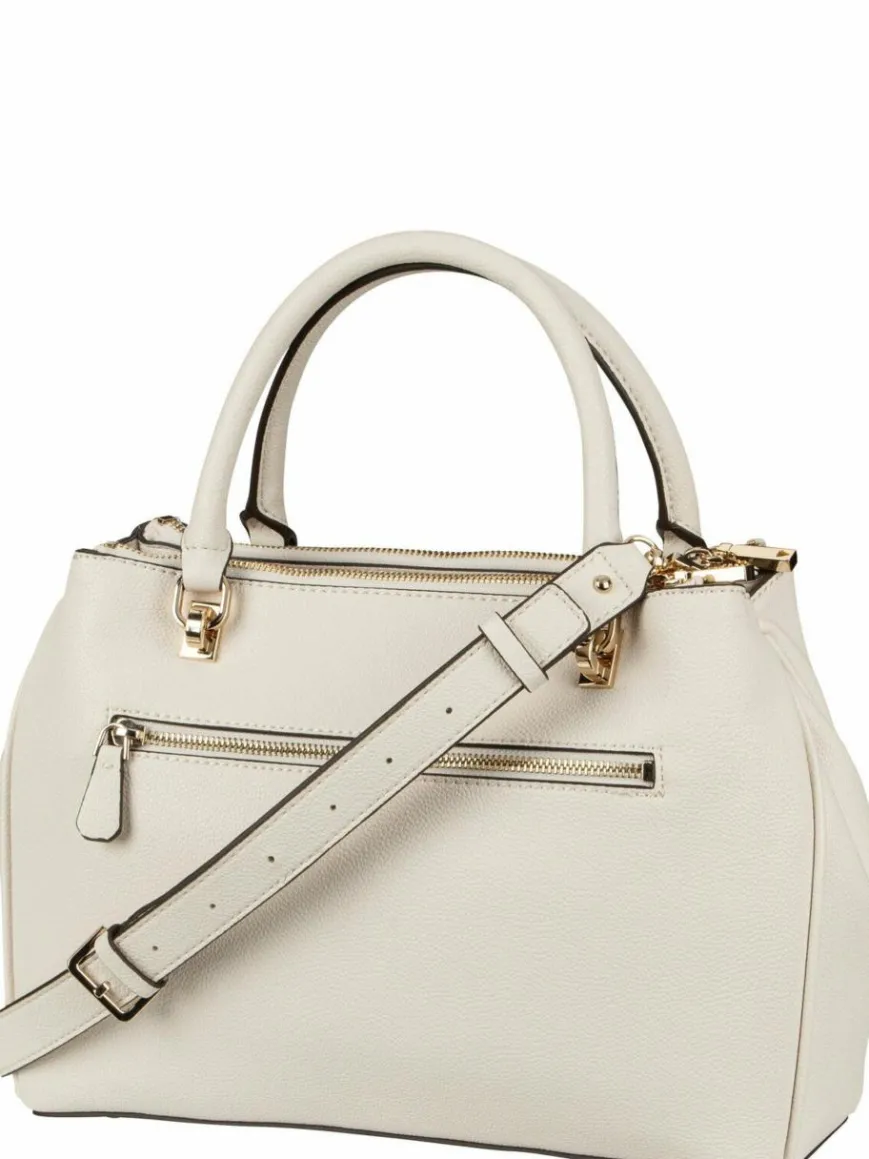 GUESS Taschen & Rucksäcke*Damen Handtasche - Calebra Status SAT weiß uni