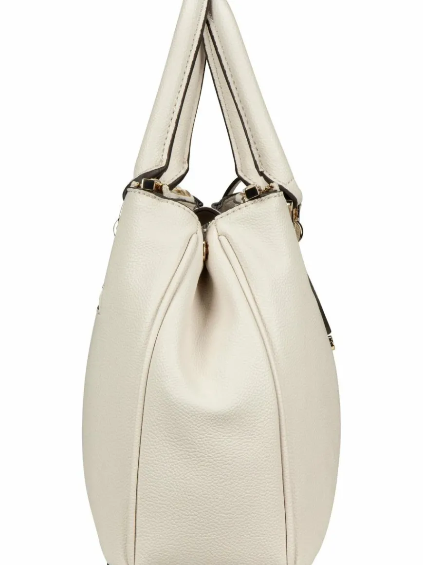 GUESS Taschen & Rucksäcke*Damen Handtasche - Calebra Status SAT weiß uni