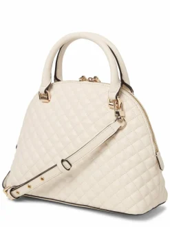 GUESS Taschen & Rucksäcke*Damen Handtasche - Everlee ecru uni