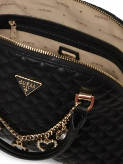 GUESS Taschen & Rucksäcke*Damen Handtasche - Everlee schwarz uni