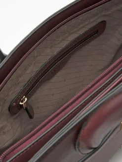 L.Credi Taschen & Rucksäcke*Damen Handtasche - Konstanze bordeaux uni