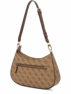 GUESS Taschen & Rucksäcke*Damen Handtasche - Noelle beige taupe gemustert