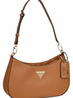 GUESS Taschen & Rucksäcke*Damen Handtasche - Noelle II Top Zip SHB cognac uni
