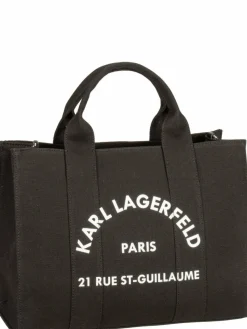 KARL LAGERFELD Taschen & Rucksäcke*Damen Handtasche - RSG Square MD Tote schwarz uni