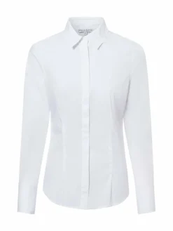 Marie Lund Blusen*Damen Hemdbluse weiß uni