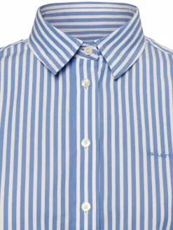 Gant Blusen*Damen Hemdbluse blau weiß gestreift