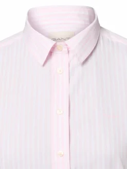 Gant Blusen*Damen Hemdbluse rosa weiß gestreift