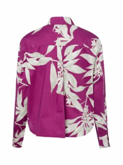 Marc O'Polo Blusen*Damen Hemdbluse himbeer lind bedruckt