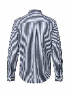 Gant Blusen*Damen Hemdbluse marine weiß gestreift