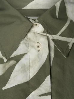 Marc O'Polo Blusen*Damen Hemdbluse oliv bedruckt