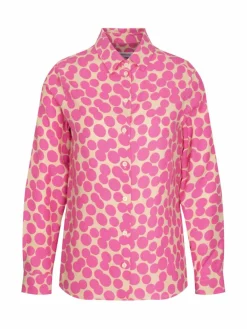 Seidensticker Blusen*Damen Hemdbluse - Druck pink bedruckt