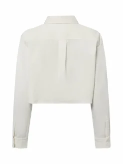 HUGO BLUE Blusen*Damen Hemdbluse - Edia_B ecru uni