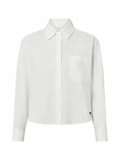 Weekend Max Mara Blusen*Damen Hemdbluse - Nuoro weiß uni