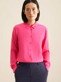 Seidensticker Blusen*Damen Hemdbluse - Uni pink uni