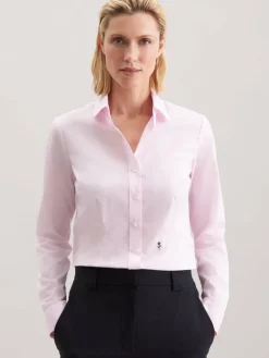 Seidensticker Blusen*Damen Hemdbluse - Uni pink uni