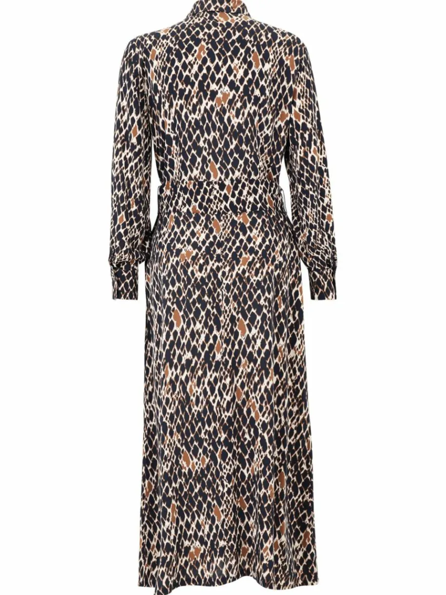 Betty Barclay Kleider*Damen Hemdblusenkleid marine mehrfarbig gemustert