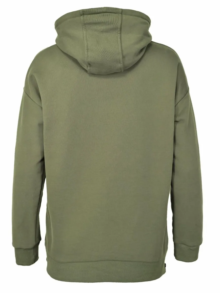 Topgun Sweatshirts & Sweatjacken*Damen Hoodie oliv uni