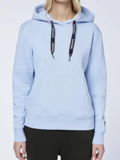 Chiemsee Sweatshirts & Sweatjacken*Damen Hoodie blau uni