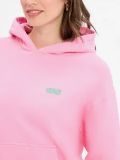 american vintage Sweatshirts & Sweatjacken*Damen Hoodie - Izubird rosa uni