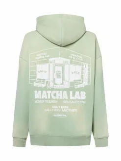 Another Cotton Lab Sweatshirts & Sweatjacken*Damen Hoodie - Matcha Lab mint uni