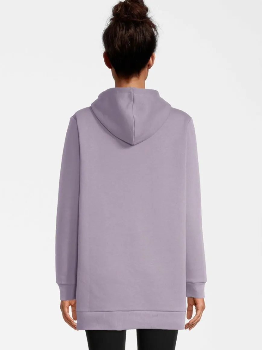 Course Sweatshirts & Sweatjacken*Damen Hoodie - Mickey Mouse Retro flieder bedruckt