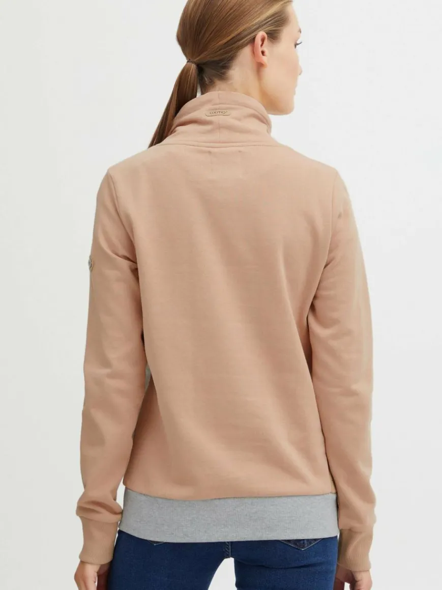 OXMO Sweatshirts & Sweatjacken*Damen Hoodie - OXAgda rosa uni