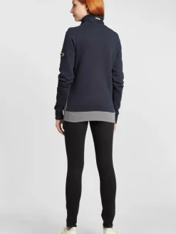OXMO Sweatshirts & Sweatjacken*Damen Hoodie - OXAgda blau uni