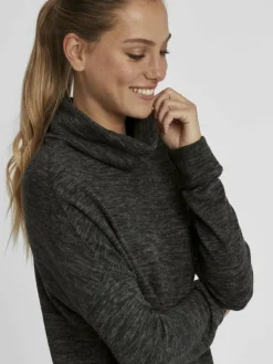 OXMO Sweatshirts & Sweatjacken*Damen Hoodie - OXBelma grau uni