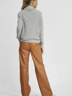 OXMO Sweatshirts & Sweatjacken*Damen Hoodie - OXBelma hellgrau uni