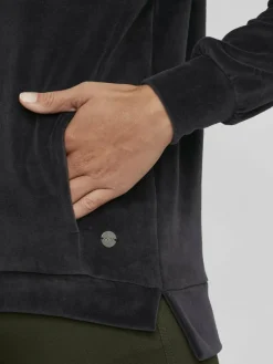 OXMO Sweatshirts & Sweatjacken*Damen Hoodie - OXNimma blau uni