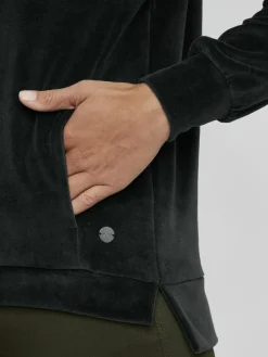 OXMO Sweatshirts & Sweatjacken*Damen Hoodie - OXNimma schwarz uni