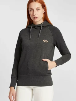 OXMO Sweatshirts & Sweatjacken*Damen Hoodie - OXPuja grau uni
