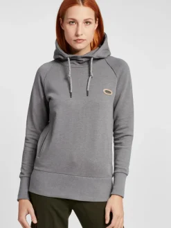 OXMO Sweatshirts & Sweatjacken*Damen Hoodie - OXPuja grau uni