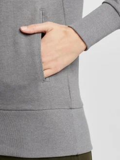 OXMO Sweatshirts & Sweatjacken*Damen Hoodie - OXPuja grau uni