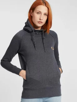 OXMO Sweatshirts & Sweatjacken*Damen Hoodie - OXPuja blau uni