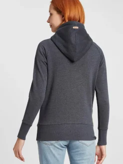 OXMO Sweatshirts & Sweatjacken*Damen Hoodie - OXPuja blau uni
